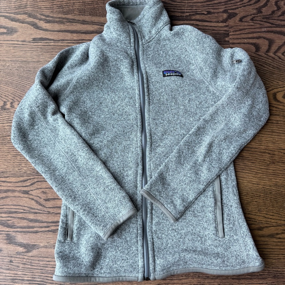 Patagonia Women’s Better Sweater Full Zip Gray XS